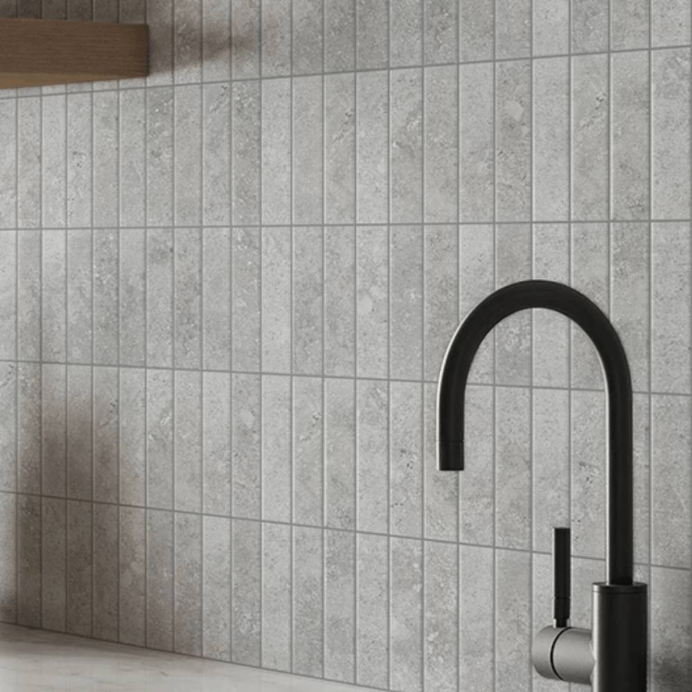 โมเสคเซรามิค TIMELESS TILES รุ่น RAWRY 28.4X29.6 ซม. สีเทา COOL GRAY ผิวด้าน สไตล์ลอฟต์